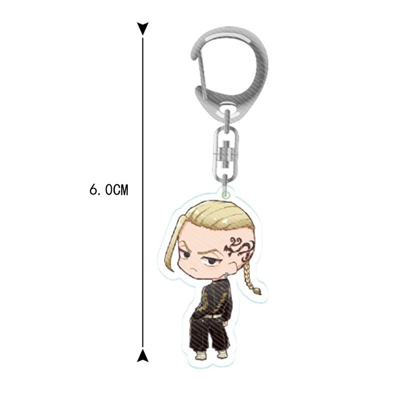 Móc Khóa Hình Nhân Vật Ken Chifuyu Takashi Kazutora Keisuke Trong Phim Tokyo Ghoul
