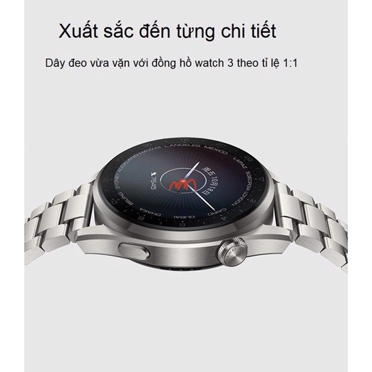 Dây Đeo Kim Loại Huawei Watch GT 3 Pro