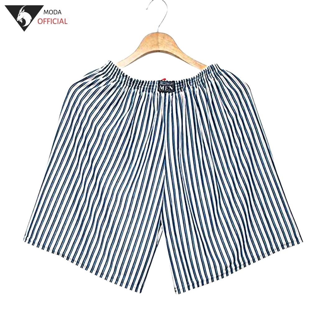 Quần đùi sọc kẻ combo 8 cái - Quần đùi nam MODA mặc nhà, mặc ngủ thoáng mát 5 size từ M-3XL