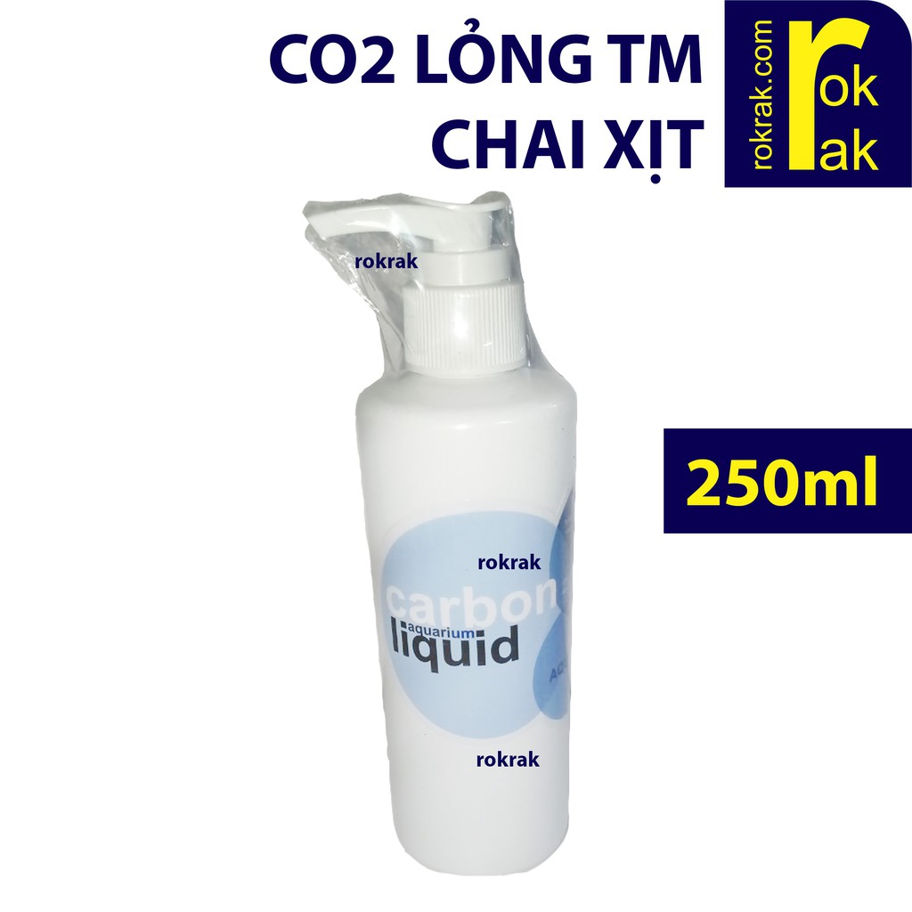 CO2 dạng nước Carbon Liquid Thủy Mộc Chai Xịt 250 ML cho hồ thủy sinh