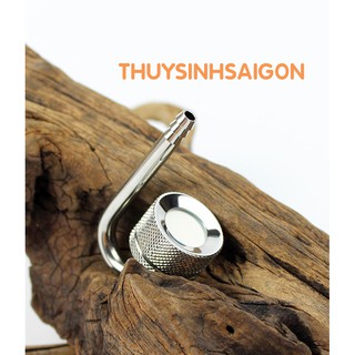 Cốc sủi , đầu sủi Co2 Inox Mufan cao cấp cho bể thủy sinh , hồ thủy sinh , bể cá mini