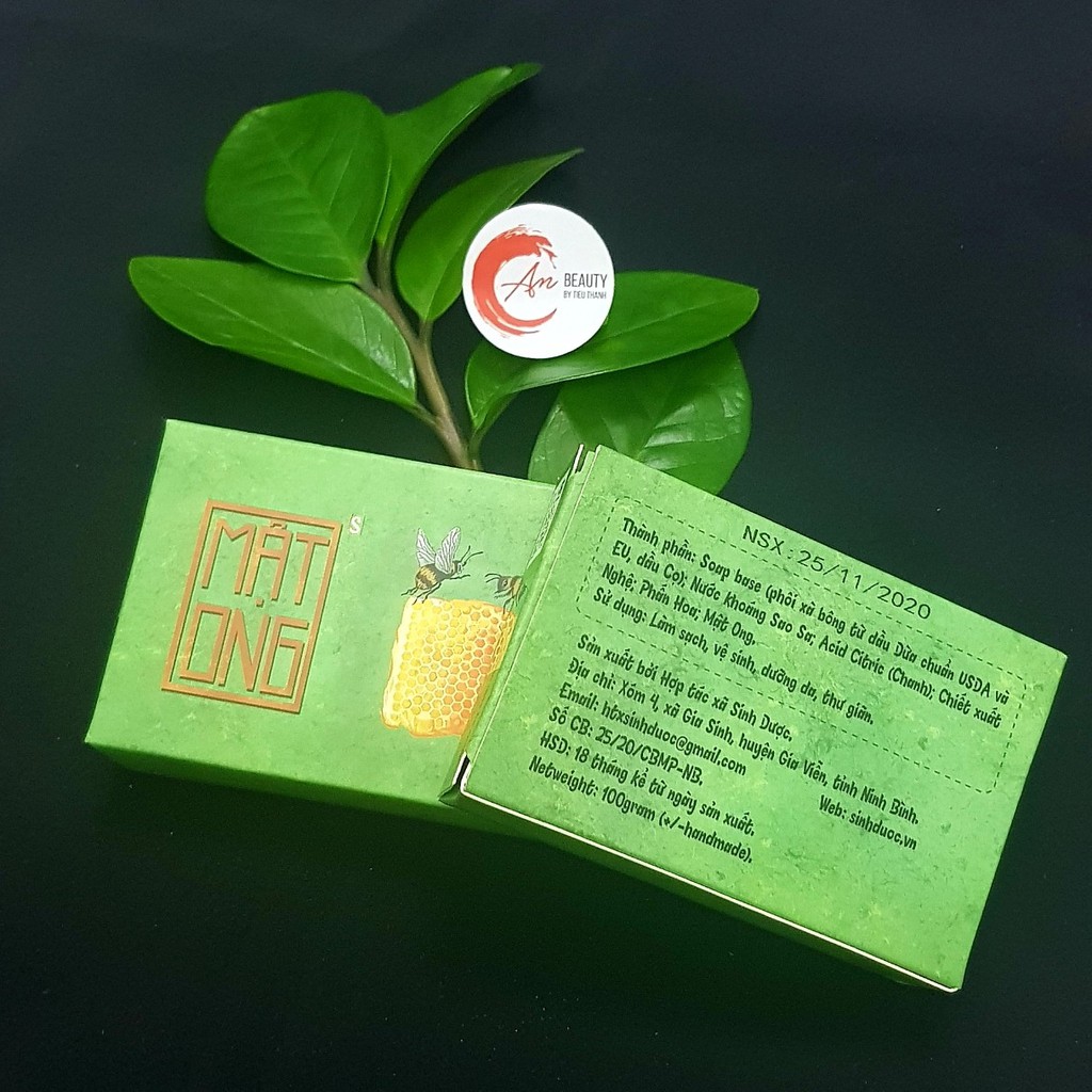 [TẶNG túi lưới tạo bọt] + Xà phòng Mật ong Sinh dược 100g | BigBuy360 - bigbuy360.vn