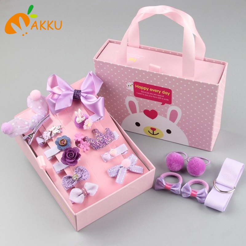 Kẹp Tóc Tai Thỏ Màu Hồng Dễ Thương