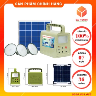 [Bảo Hành 3 Năm] Bộ Lưu Điện Năng Lượng Mặt Trời,Sử Dụng Cắm Trại, Dã Ngoại 5W Kèm Bóng Led Cao Cấp LD01.SL 5W Rạng Đông