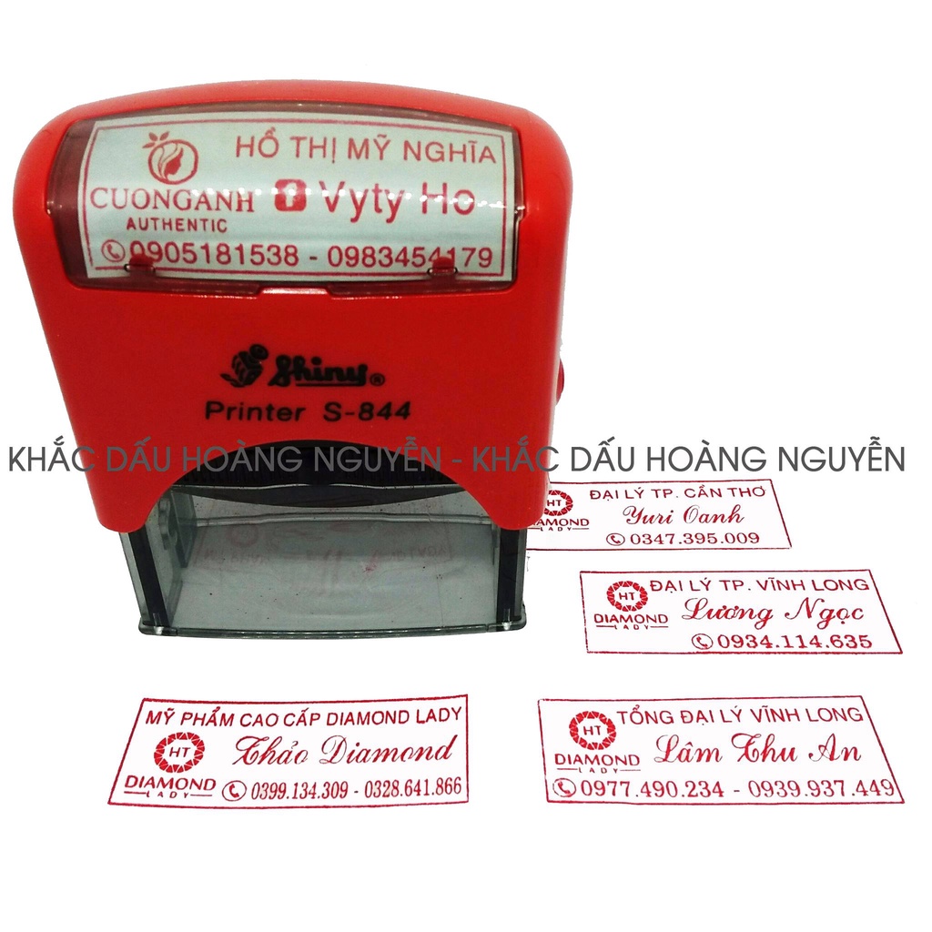 DẤU SHOP/DẤU CỬA HÀNG 4 DÒNG