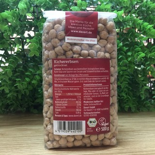 Đậu gà hữu cơ Davert 500g