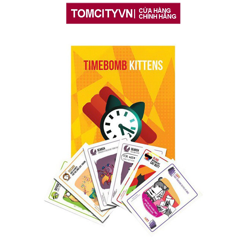 Mèo Nổ Mở Rộng Timebomb Kittens - Bản Mở Rộng Số 4