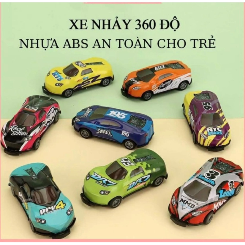 Ô Tô Đồ Chơi Chạy Cót Bật Nhảy Quá Hay