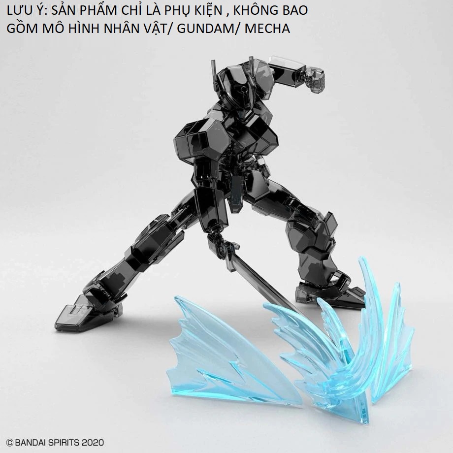 Mô Hình Lắp Ráp CUSTOMIZE EFFECT SLASH IMAGE BLUE 30MM 1/144 Bandai 30 Minutes Missions Đồ Chơi Anime Nhật