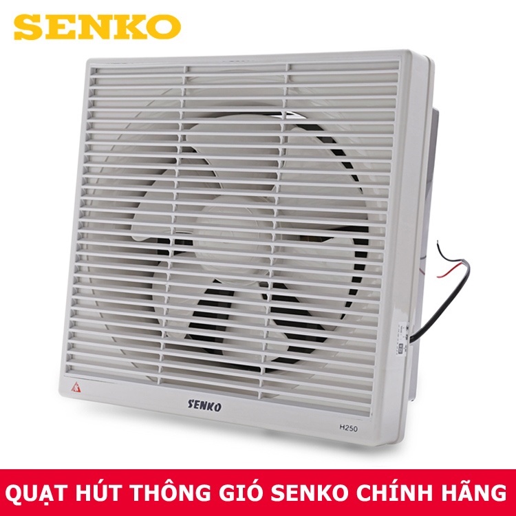 QUẠT Hút Tường Thông Gió 2 chiều Senko H150 H200 H250. Thông Gió 1 chiều H100