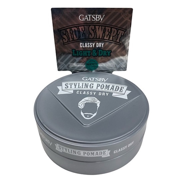 Wax Vuốt Tóc Gatsby Pomade Classy Dry 75g