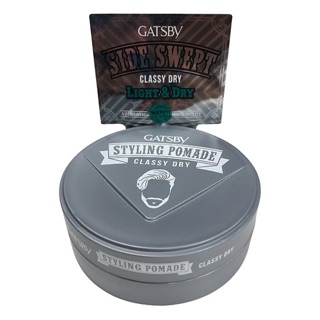 Wax Vuốt Tóc Gatsby Pomade Classy Dry 75g