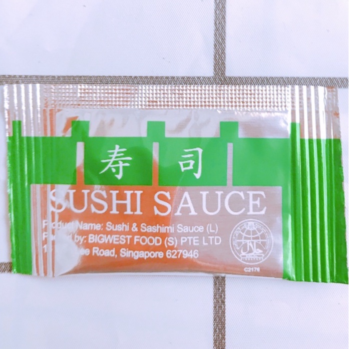 Mù tạt gói - Nước tương gói - Gừng gói - Gói mini tiện sử dụng