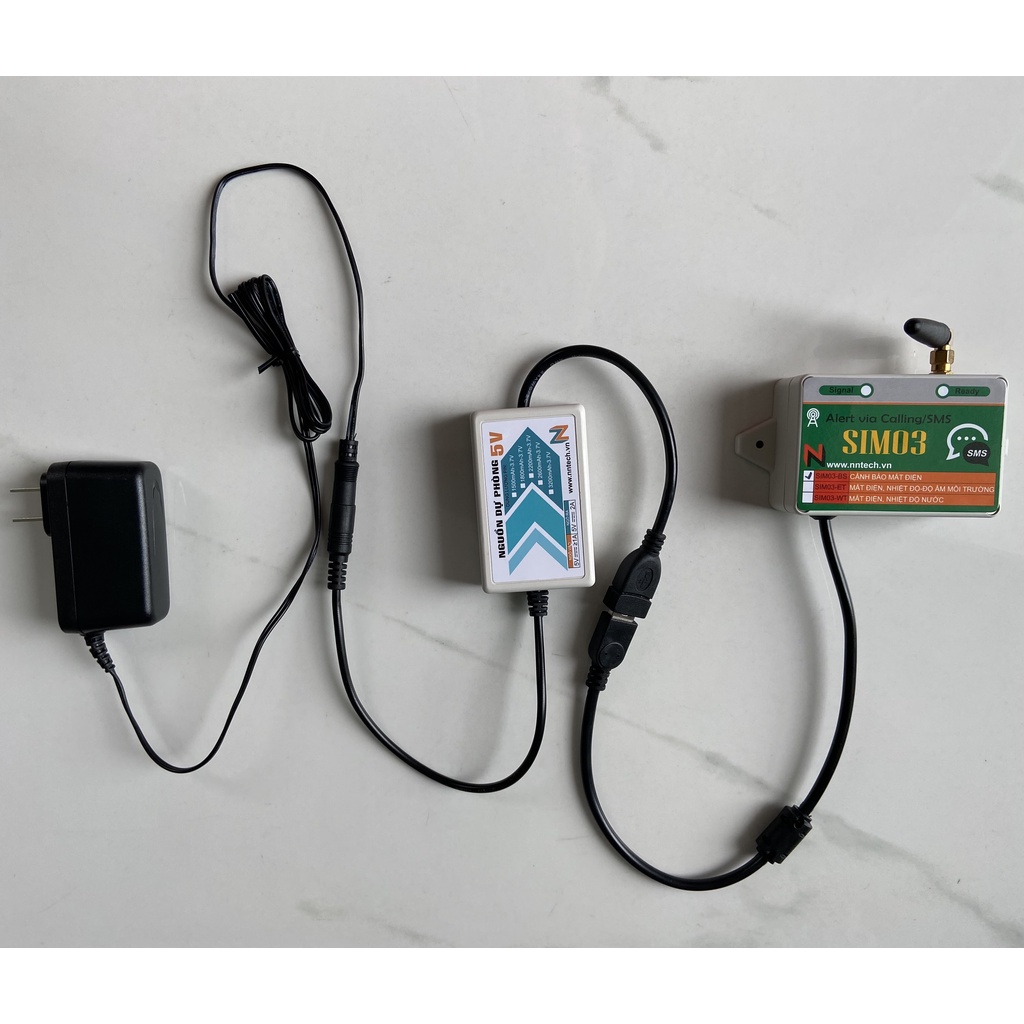 Cảnh báo mất điện qua Tin nhắn SMS và Cuộc gọi