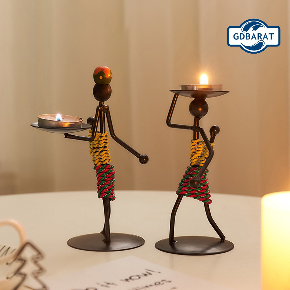 Chân Nến Bằng Sắt Dùng Để Trang Trí Nội Thất