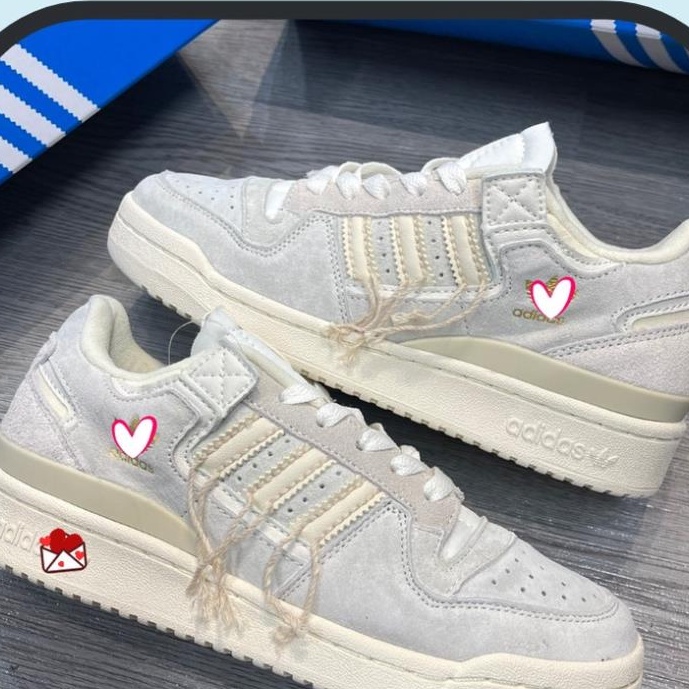 Giày Sneaker Das Forum 84 Xám Off White Nam nữ bản cao cấp das xám hồng mới+ TẶNG KÈM BOX BẢO VỆ