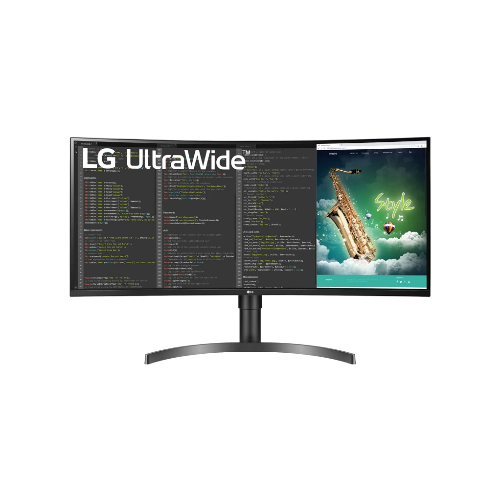 Màn Hình Cong LG 35WN75CN-B 35 inch UltraWide QHD HDR VA 100Hz - Hàng Chính Hãng