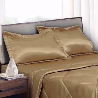 BỘ GA GIƯỜNG PHI LỤA COMBO 5 MÓN 1m6x2m