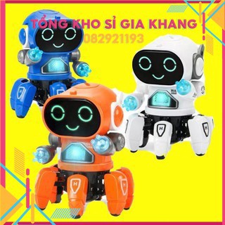 sp588 Đồ chơi robot dancer biết nhảy nhót-phát sáng-xoay 360 độ-trò chơi vui nhộn-bổ ích-gần gũi cho bé