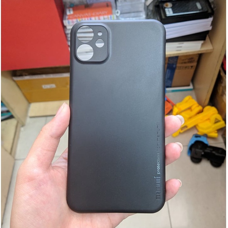 Ốp Lưng iPhone 11 Hiệu Memumi Mỏng Dạng Nhám Mờ Cao Cấp