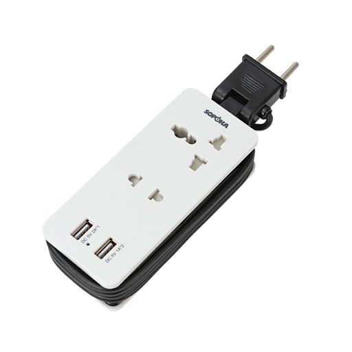 Ổ cắm điện thông minh SOPOKA Q2U Q4U tích hợp cổng USB