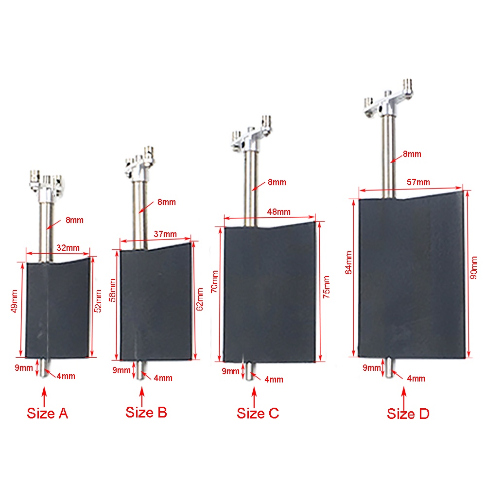 1 Bánh Lái Servo 50cm - 160cm Cho Mô Hình Thuyền Điều Khiển Từ Xa