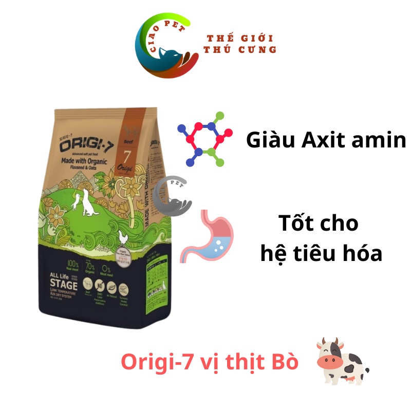 [SALE SỐC] Thức ăn cho chó Origi-7 400g