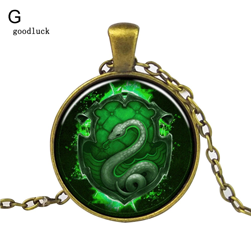 Dây chuyền hợp kim phối mặt phong cách Vintage chủ đề phim Harry Potter | BigBuy360 - bigbuy360.vn