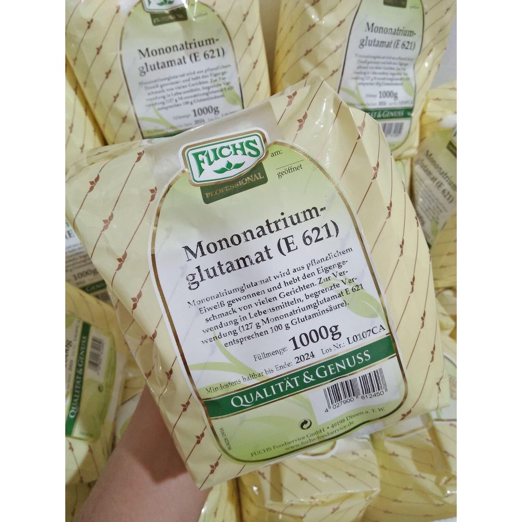 Mì chính Fuchs Professional Mononatrium - glutamat 1 Kg hàng Đức - bột ngọt Nutripooh