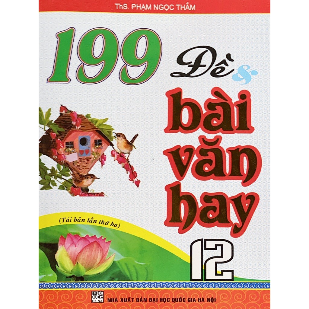 Sách - 199 đề và bài văn hay 12