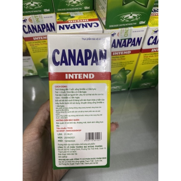 Canapan intend xuyên tâm liên