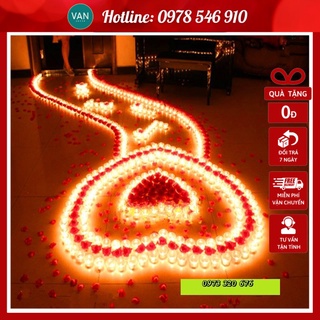 SET nến tealight trang trí sinh nhật, tỏ tình