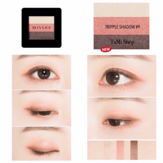 Phấn Mắt 3 Màu MISSHA The Style Triple Perfection Shadow