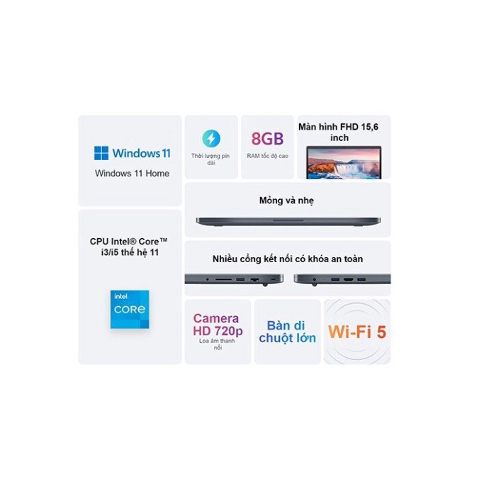 Laptop Xiaomi Redmibook 15 JYU4505AP