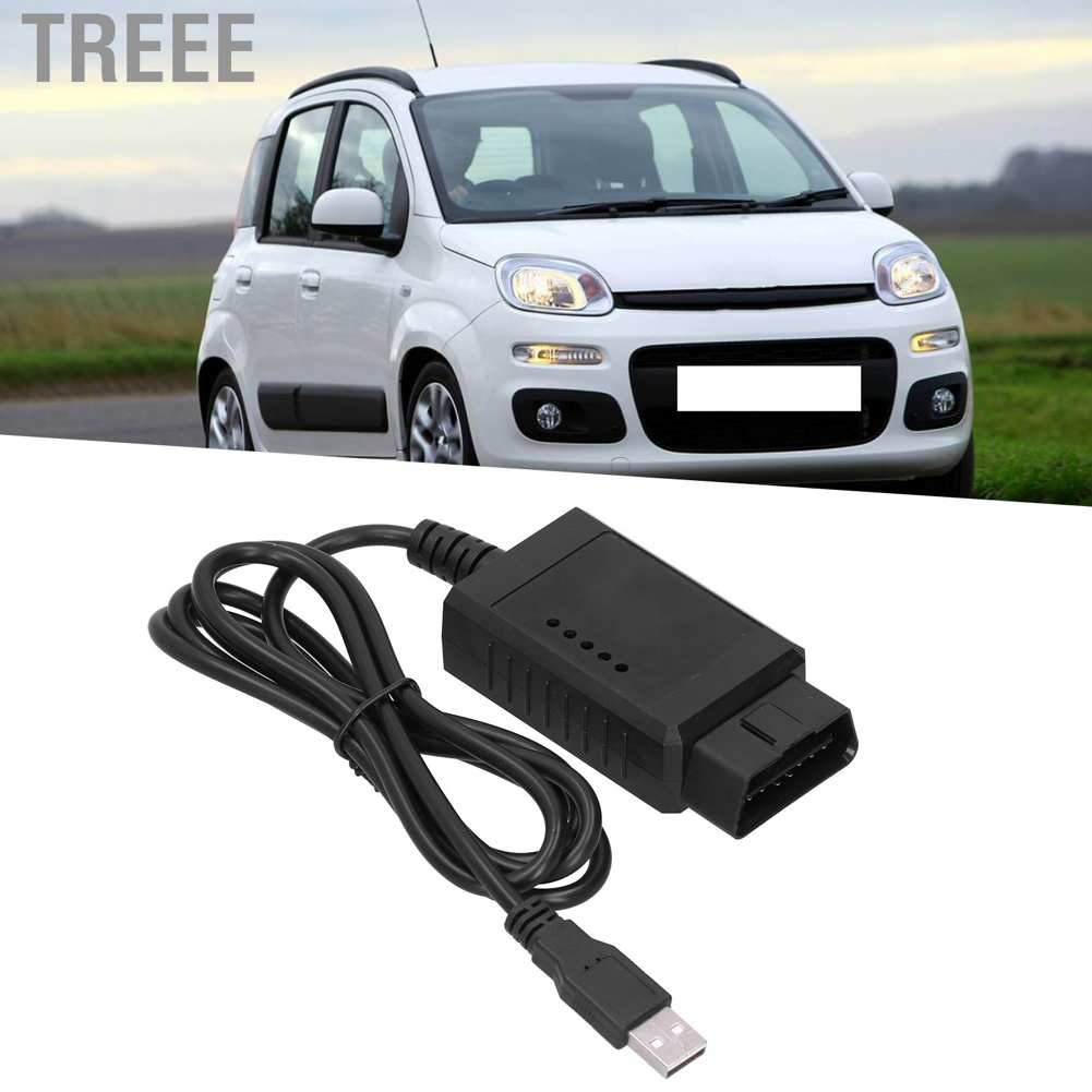 Đầu Đọc Chẩn Đoán Treee Obd Ii Eobd Usb Cho Fiat Panda / Punto Doble Lancia