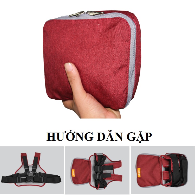 Đai an toàn đi xe máy cho bé - Siêu dễ thương với các nhân vật hoạt hình
