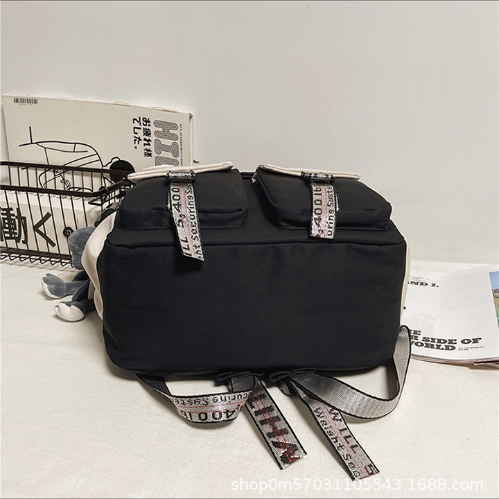 Balo học sinh cấp 2, cấp 3 thời trang cho nam &amp; nữ chống nước size 42cm ( không kèm phụ kiện ) BALO-571