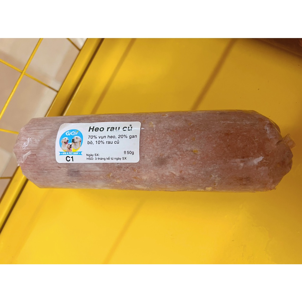 Thức ăn cho chó mèo Củ Cải Pet Shop, đồ ăn xay dinh dưỡng cho chó mèo tiện lợi, sạch sẽ cho thú cưng