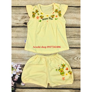 Set 5 bộ bé gái tay cánh tiên