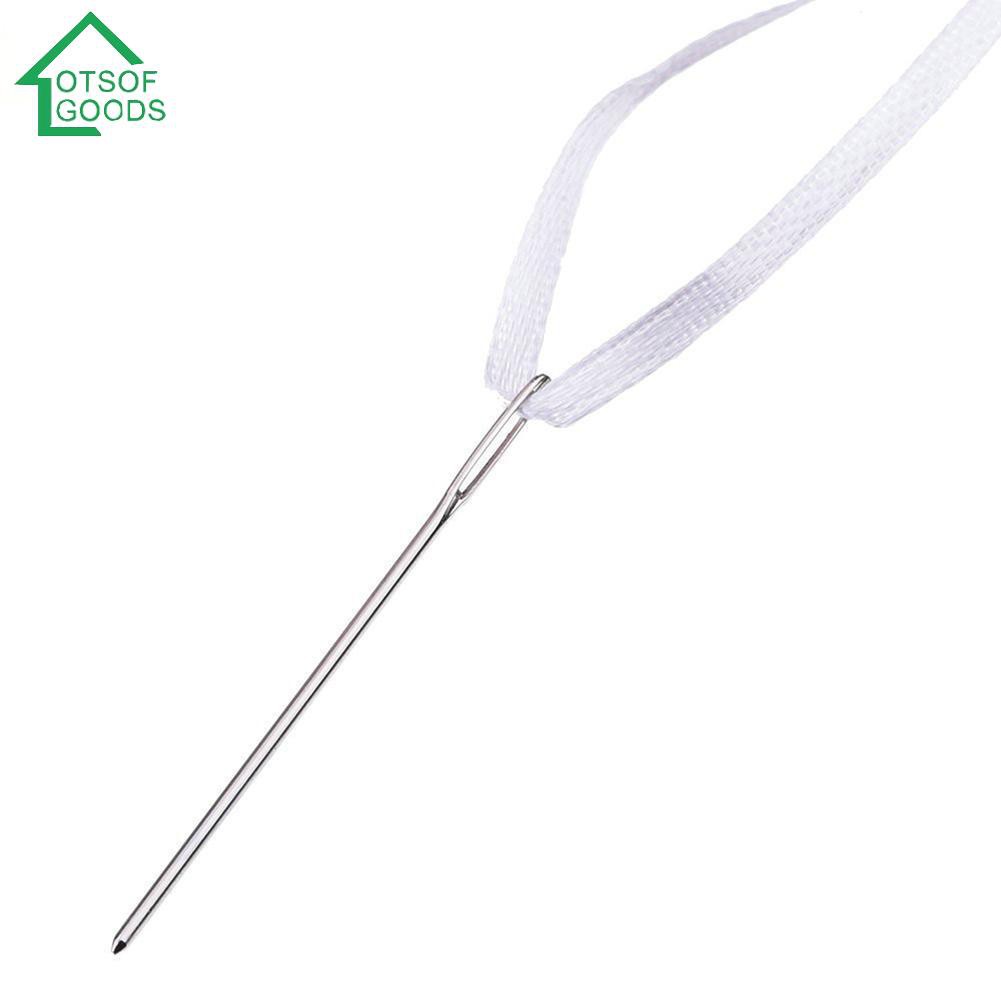 Set 9 kim khâu bằng kim loại cỡ lớn đẹp mắt tiện dụng