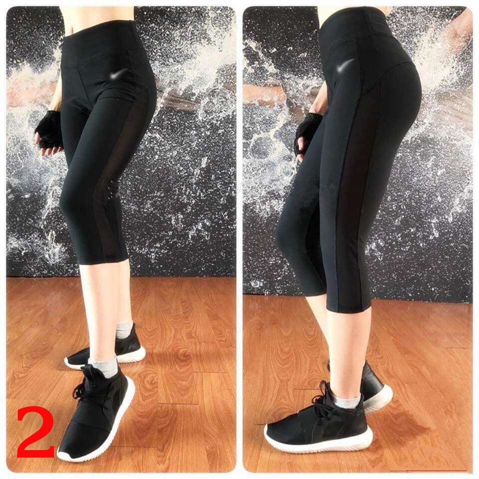 Quần Legging Lửng - Quần legging tập gym Nữ