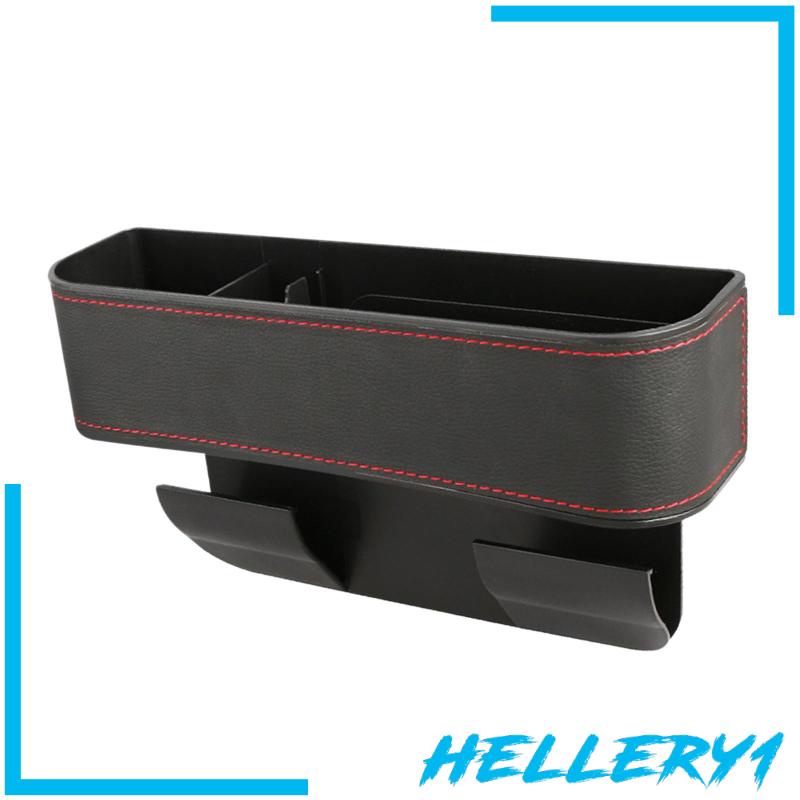 [Hellery1] Hộp Đựng Điện Thoại / Ví / Chìa Khóa Khe Hở Chỗ Ngồi Xe Hơi Bằng Da PU Siêu Bền Tiết Kiệm Không Gian