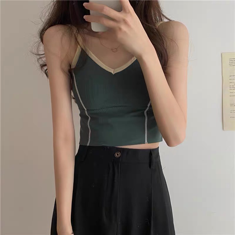 Áo Bra Tập Gym Nâng ngực Thun Gân Cho Nữ Nhiều Màu Thể Thao Siêu Hot gân tăm đẹp | BigBuy360 - bigbuy360.vn