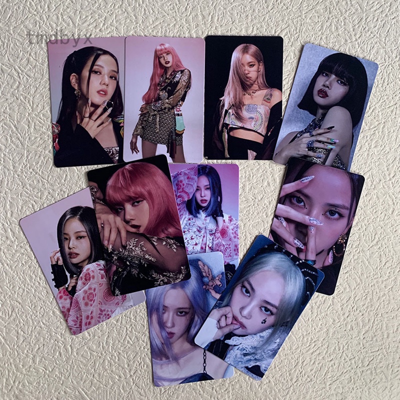 Tmdbyx Set 10 tấm thẻ ảnh LOMO nhóm nhạc Blackpink