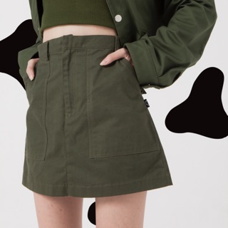 Chân váy kaki olive | OLIVE MINI SKIRT