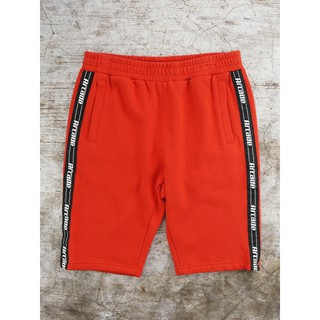 Quần Short Nam Sp.Ao Nỉ Bông Sọc Chữ - Màu Đỏ