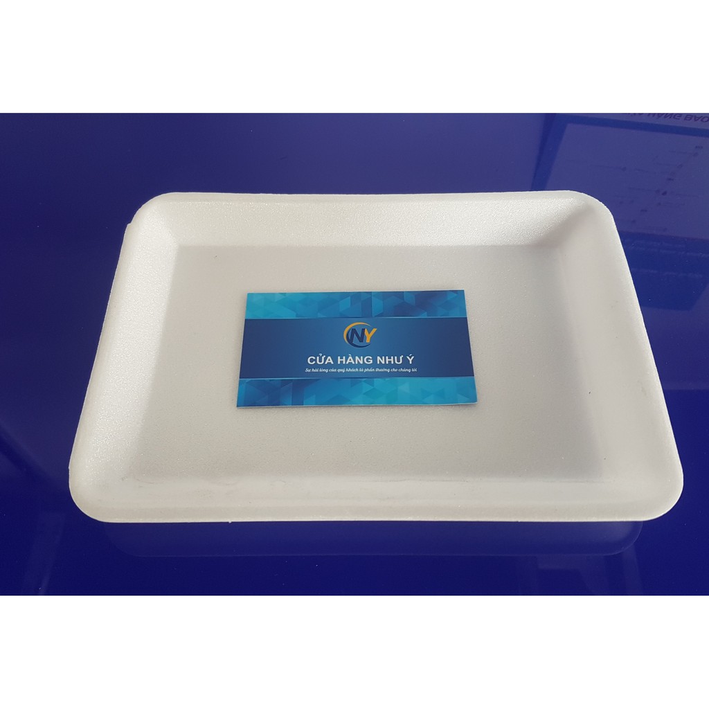 Combo 100 chiếc Khay xốp đựng hoa quả ( K001 )