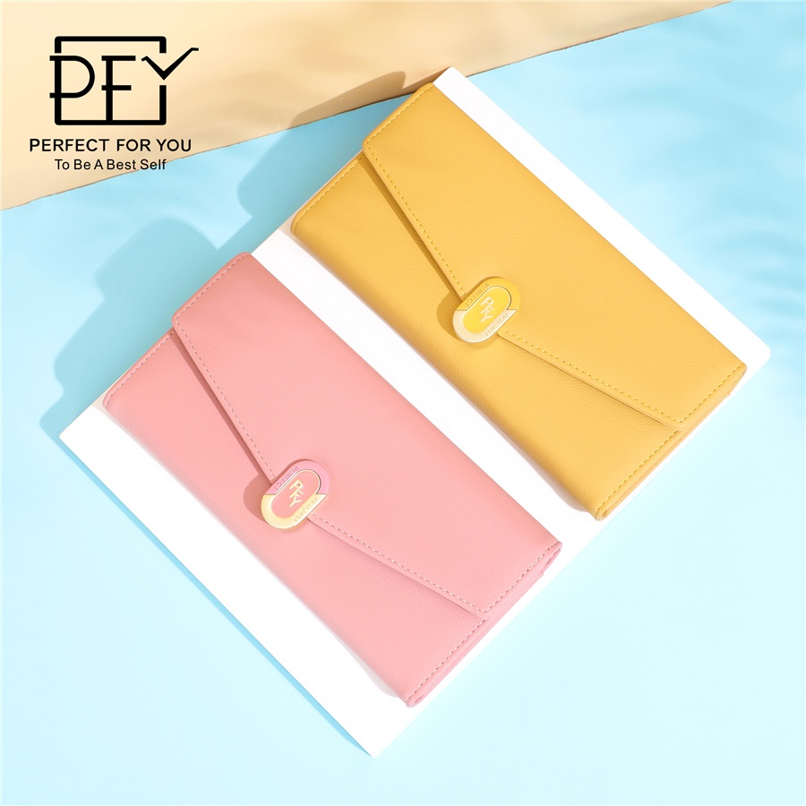 Ví dài cầm tay Perfect For You 6233-001 nhiều ngăn đựng thẻ thời trang cho nữ