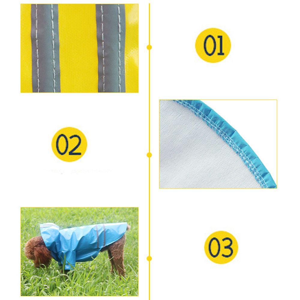 Áo Mưa Thời Trang Có Mũ Trùm Tiện Dụng Cho Thú Cưng TYLER1