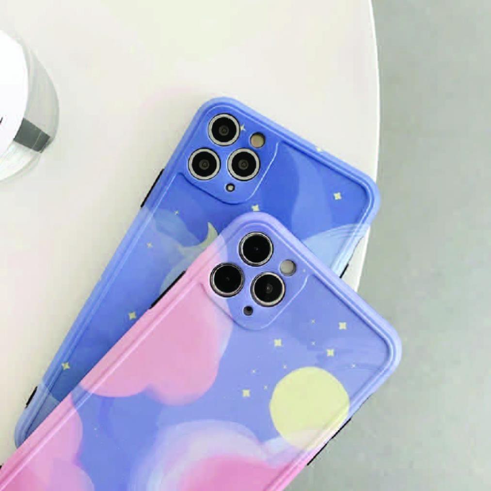 Ốp Lưng Ip ⚡ Ốp Lưng Điện Thoại Ip Sao Và Trăng ⚡ Ip 7/8/7PPlus/8P/X/Xs/Xsmax/11/11Promax- TGDĐ89